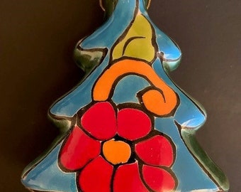 Table Decoration or a Wreath 11 Blown Glass Hand Painted Blue Mexican Talavera Like Christmas Ornament Balls/ Made by marginalized Communities/ Useful for a Christmas Tree Table Decoration or a Wreath 11 Blown Glass Hand Painted Blue Mexican Talavera Like Christmas Ornament Balls/ Made by marginalized Communities/ Useful for a Christmas Tree