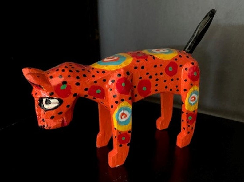 Vintage Hand-Carved Guatemalan Horse Figure