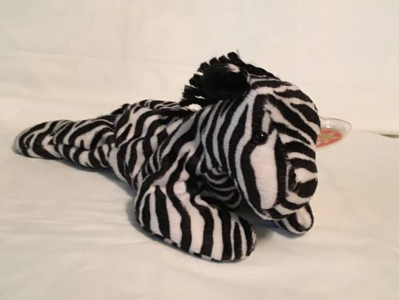 ty beanie zebra