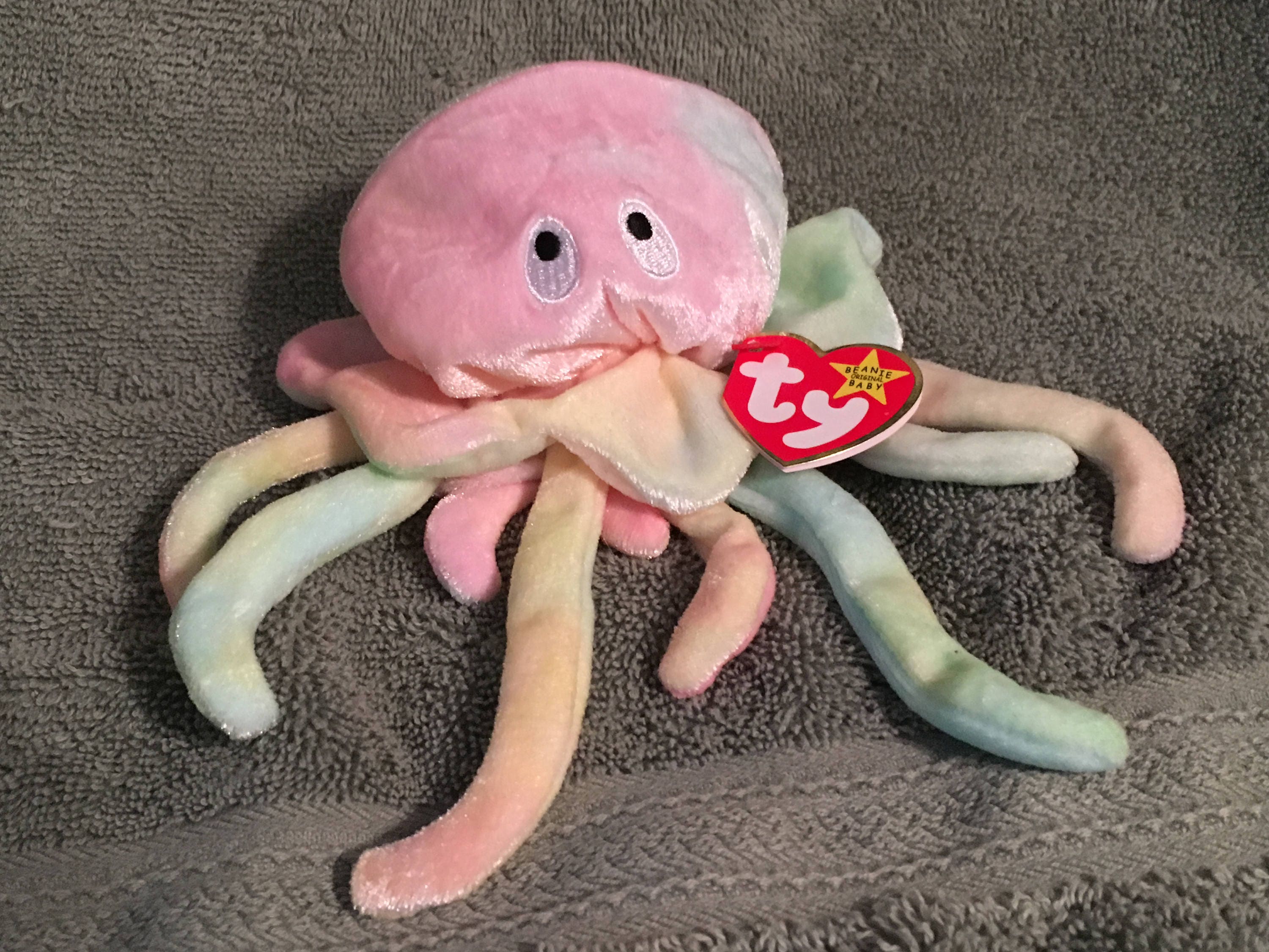 TY Beanie Baby GOOCHY the Jellyfish Pristine with Mint | Etsy