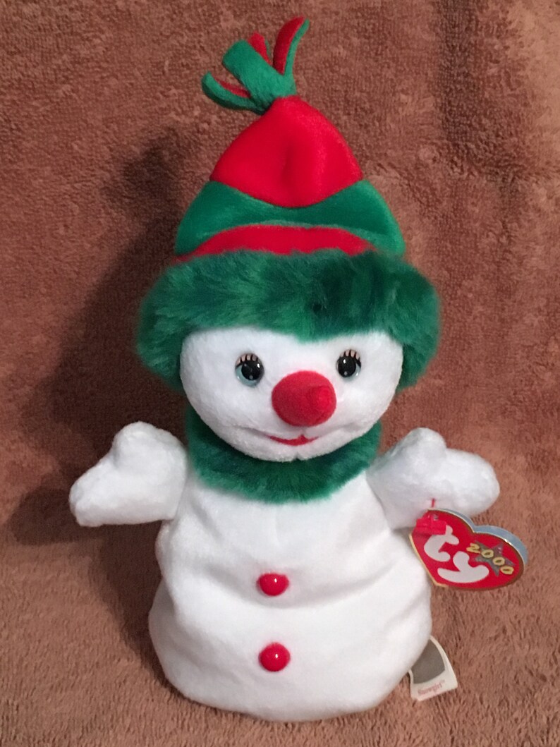 snowgirl beanie baby