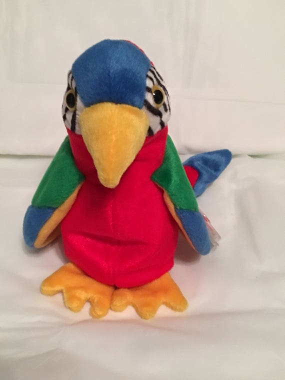 parrot beanie baby