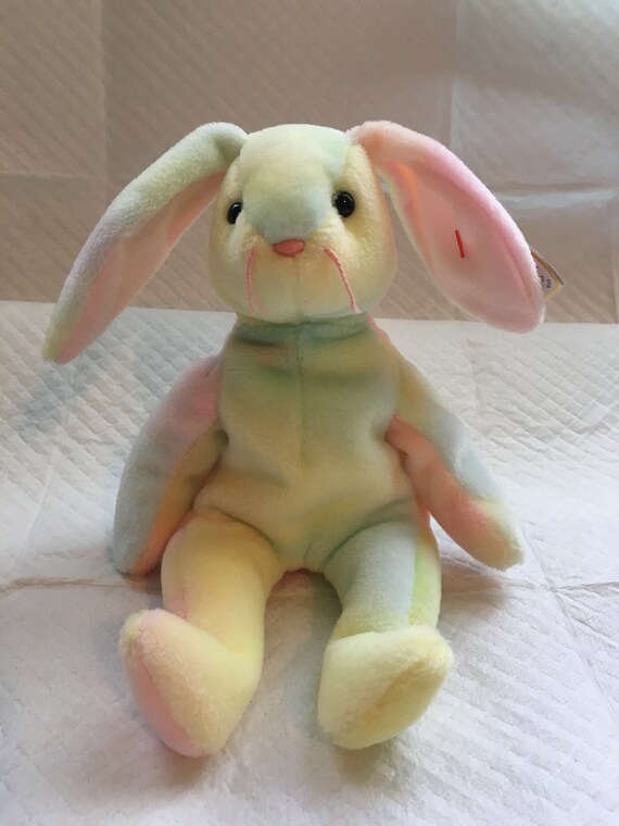 hippie bunny beanie baby