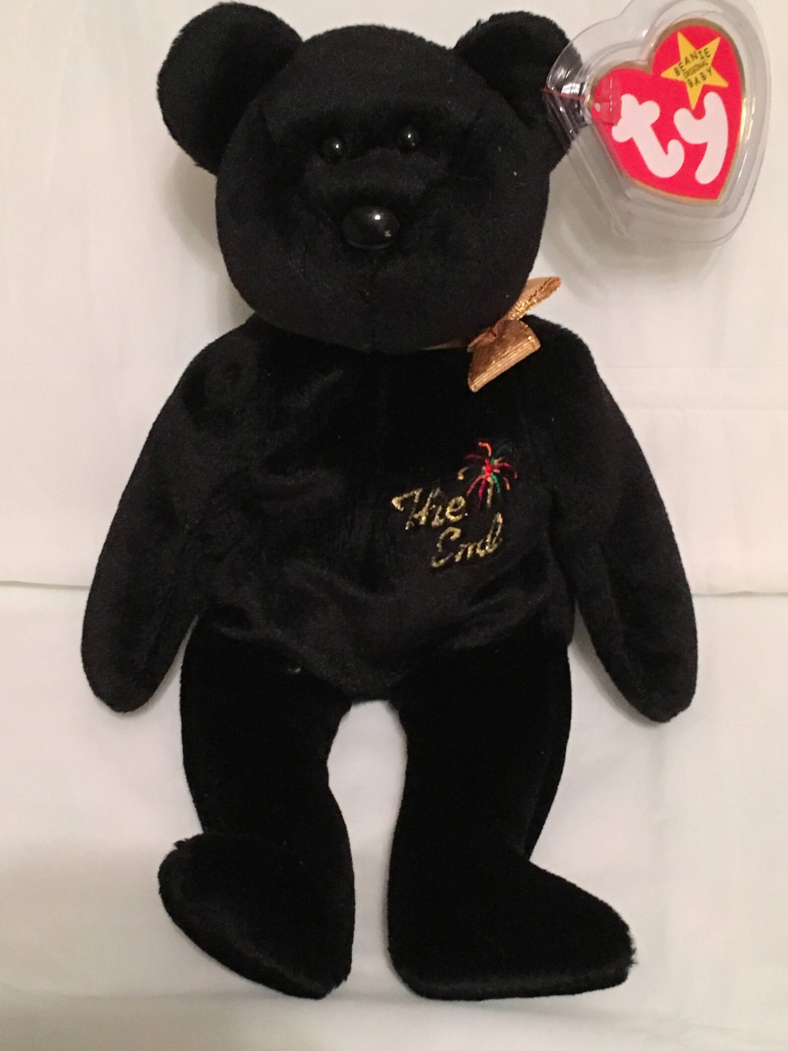 TY Beanie Baby THE END the Y2K Millennium Bear pristine W/ Etsy