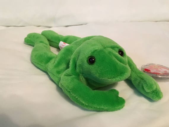 legs the frog beanie baby