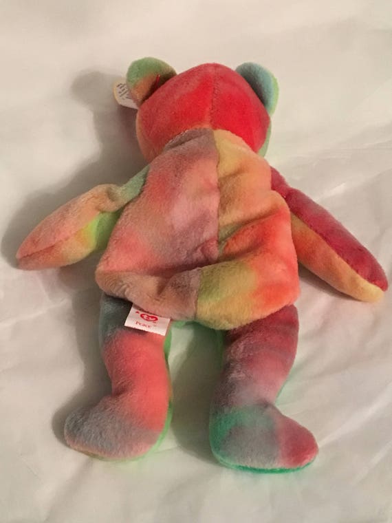 Multi colored beanie baby discount