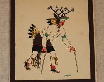 Original 1941 Indians of the Southwest Inter-Tribal Ceremonial Program, Gallup, New Mexico Original Art