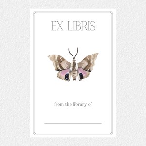 Printable Ex Libris Bookplates / Easy Instant Download / | Etsy