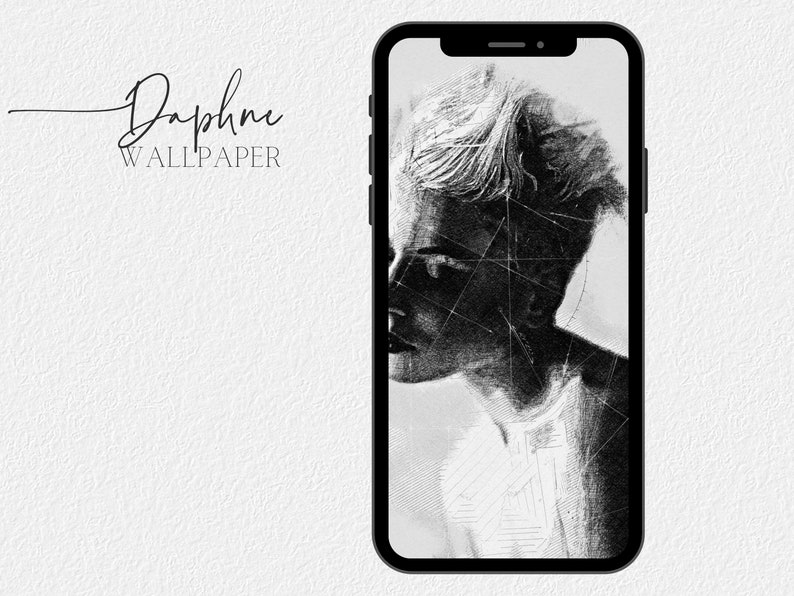 Stylish iOS 14 app icons wallpaper Minimalist appeal Digital download