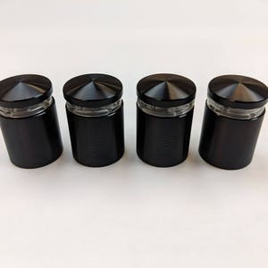 3/4&quot; Black Standoff Bolts For Acrylic Frame