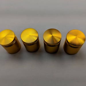 3/4 Gold Standoff Bolts For Acrylic Frame afbeelding 3