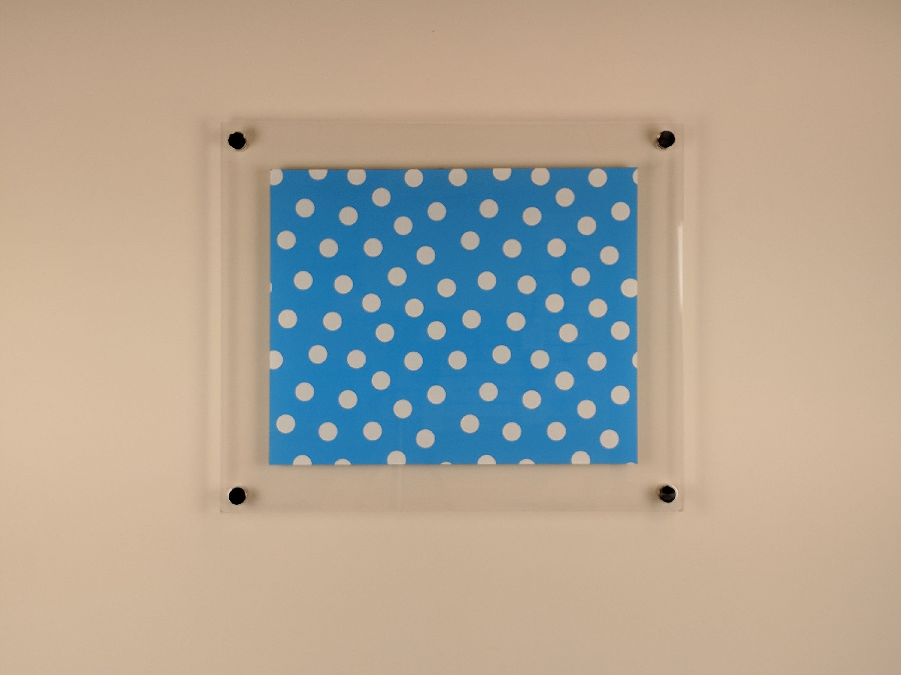 Wexel Art 19x23 Double Panel Floating Acrylic Frame for 16x20 Photo