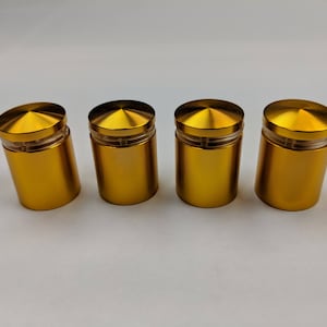 3/4 Gold Standoff Bolts For Acrylic Frame afbeelding 1