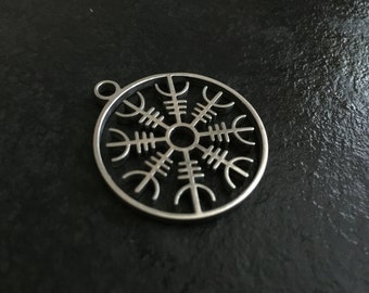 Aegishjalmur / Helm of Awe version 2 pendant