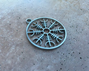 Aegishjalmur / Helm of Awe version 2 pendant