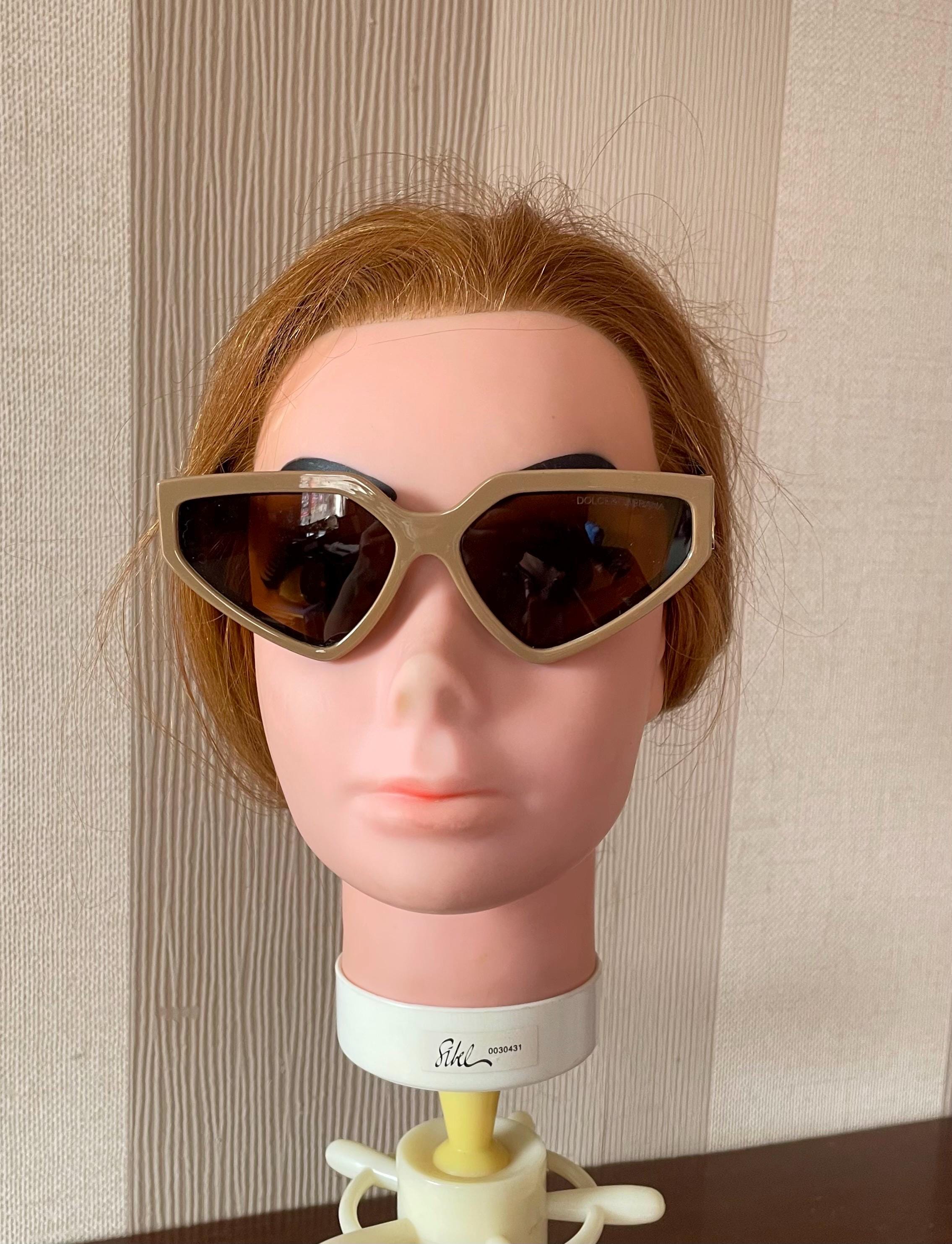 Dolce & Gabbana Brown retro cool Sunglasses Dolce & Gabbana 4482 Sunglasses main image 3