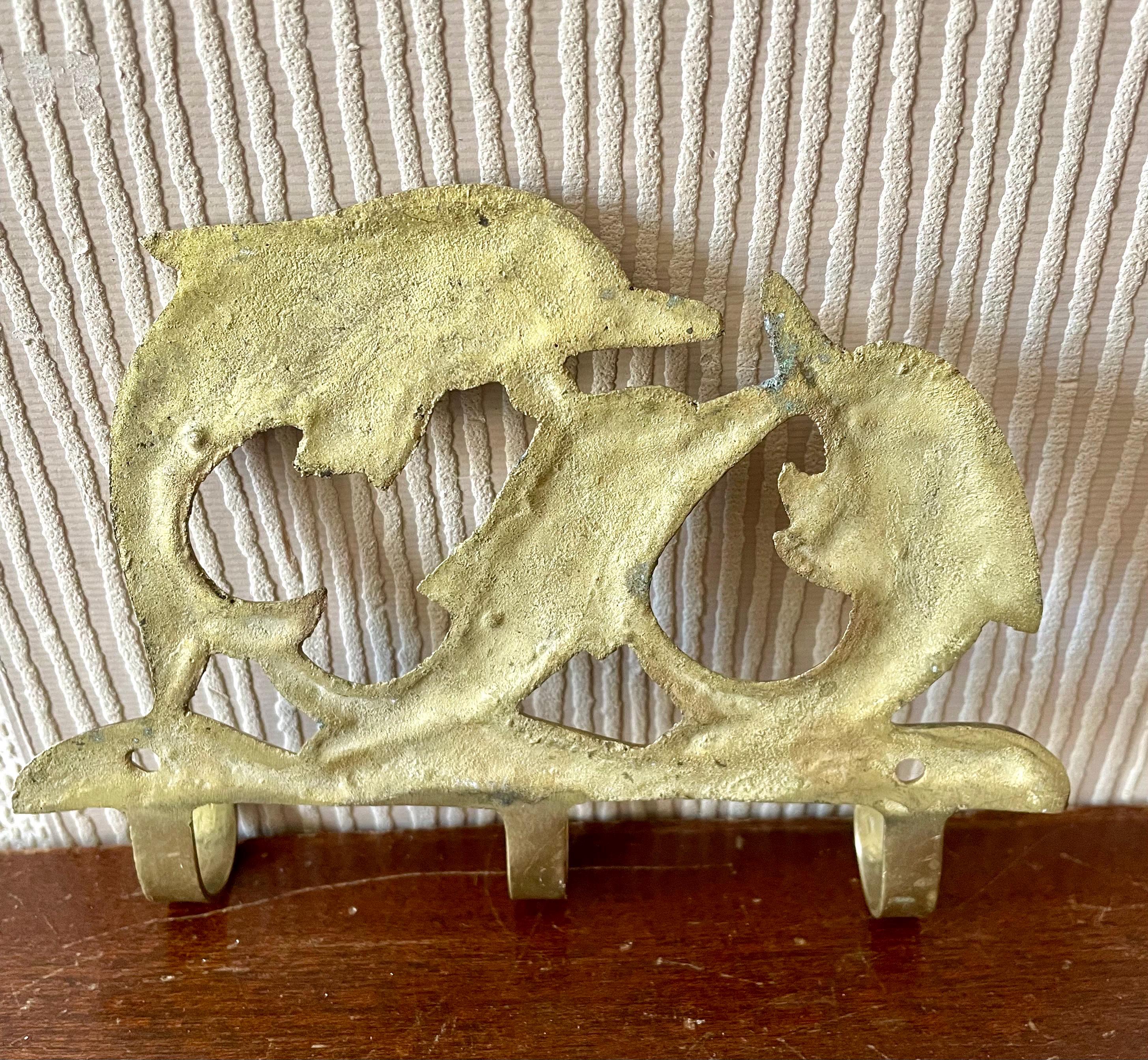 ヴィンテージ真鍮壁掛けフック。 - Etsy 日本