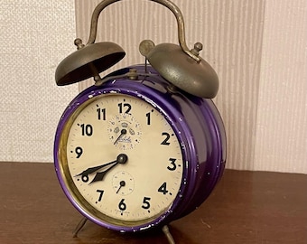 Antique Blessing Alarm Clock: 1950s German Mechanical Clock - Etsy