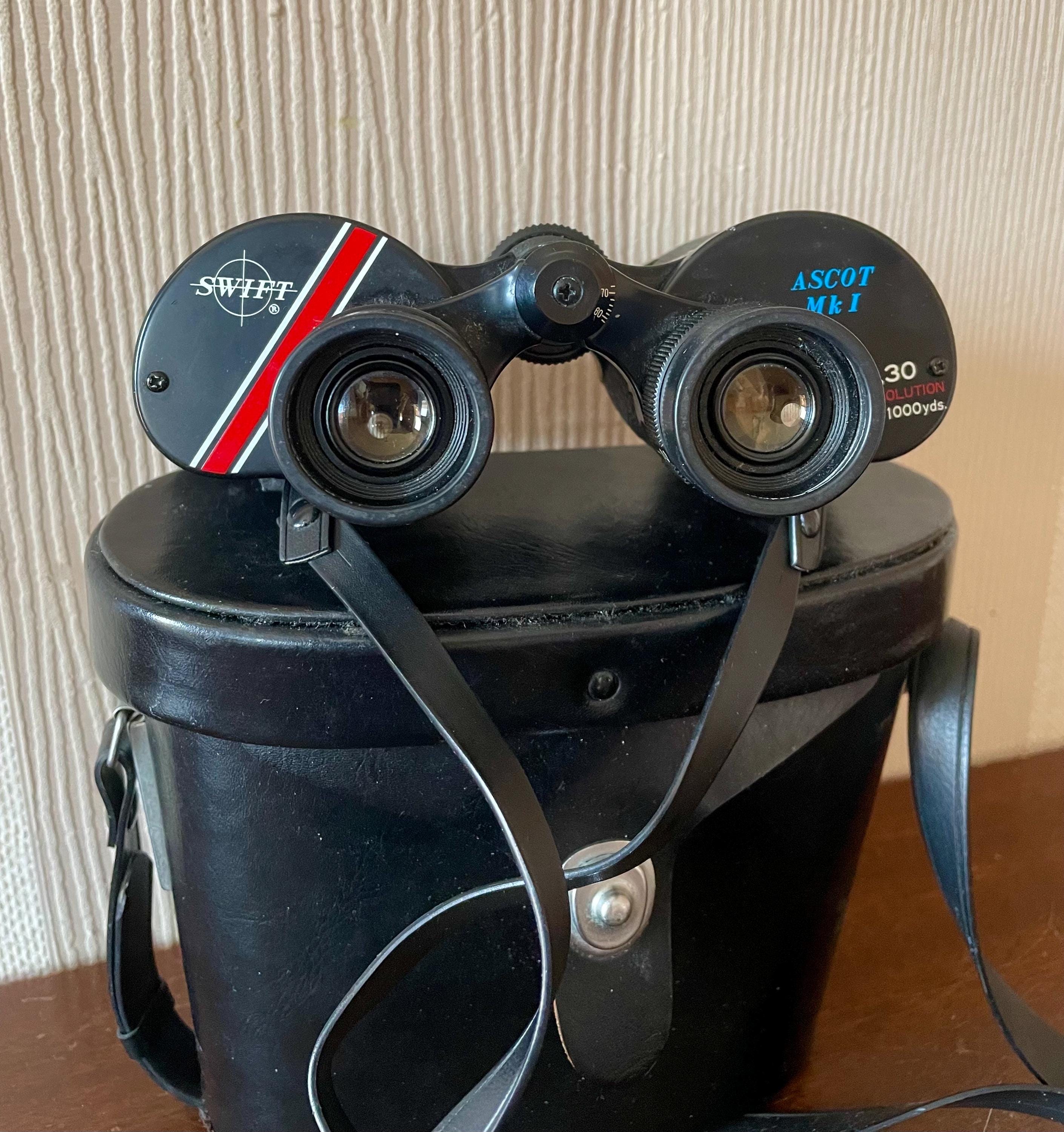 Étui Jumelles Vintage Bushnell Marron - Occasion Fonctionnel - Pour Rangement Ou Collection