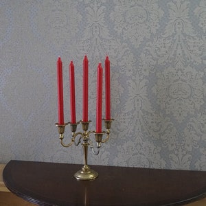 Vintage Messing Kerzenhalter, Vintage Messing Kronleuchter.