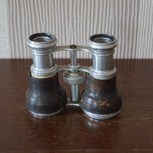 Vintage Binoculars In Original Case, Opera, Theatre, Racing Binoculars.