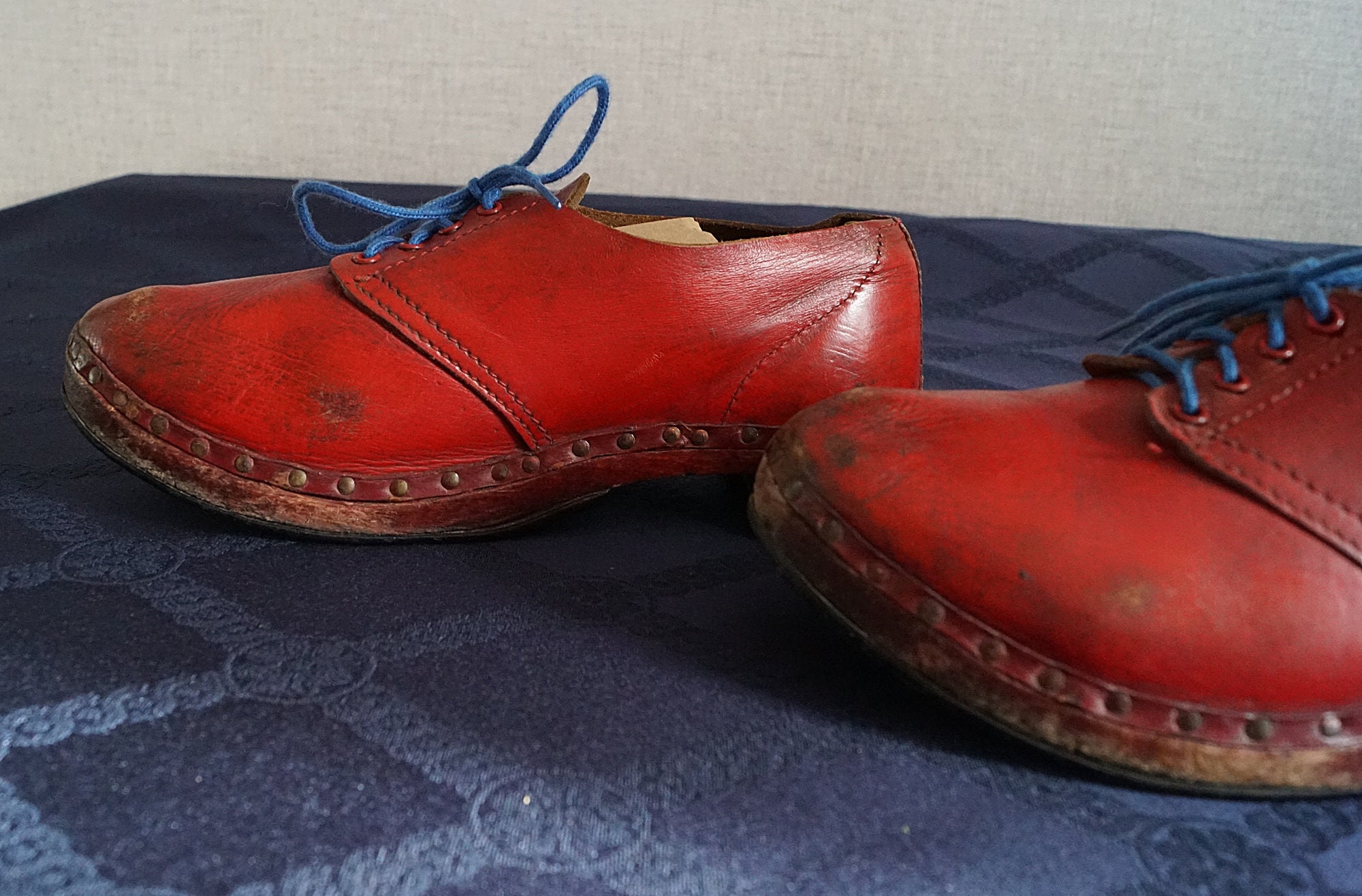 1950s Handmade Leather Clog Shoe Made in England Classic - Etsy UK