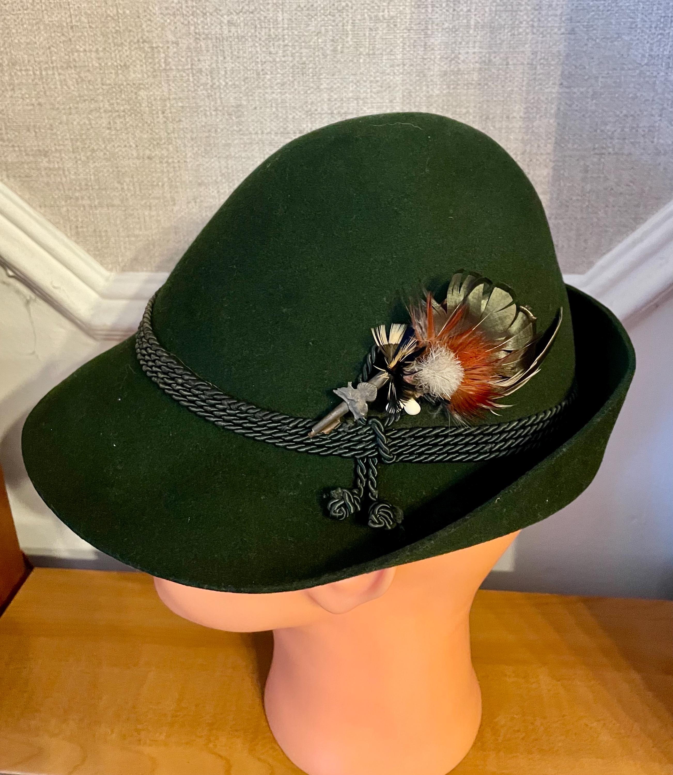 Bavarian Felt Hat - Etsy display picture 2