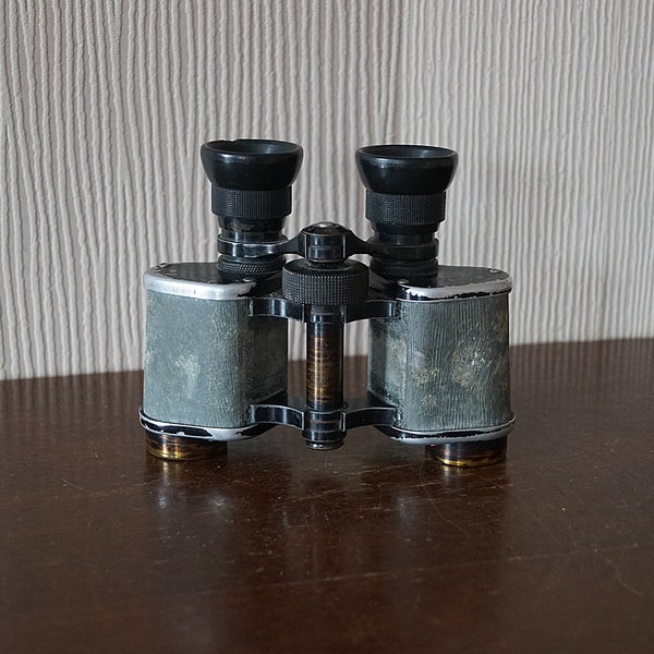 Vintage Military Marine Glass JAGD Binoculars 8x, Antique Marineglass.