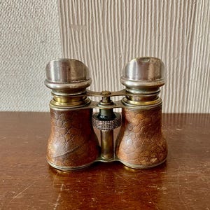 Vintage Brass Binoculars, Opera, Theatre, Racing Binoculars.