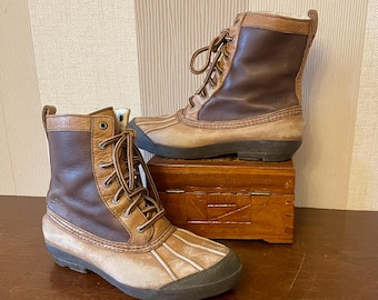 UGG Australia Women’s Brown Distressed Leather Ankle Boots Size 8 Shearling Zip s-l400.jpg main image 3
