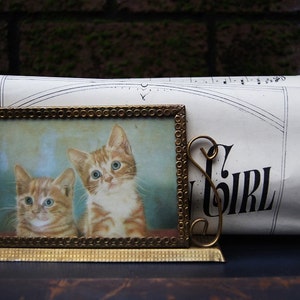 Vintage Brass Bill/Note/Letter Holder.
