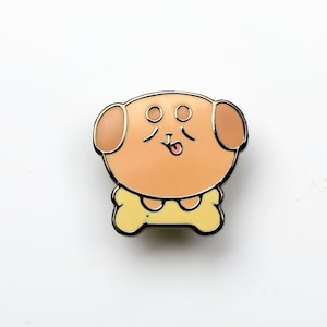 Beast Bites Puppy Enamel Pin
