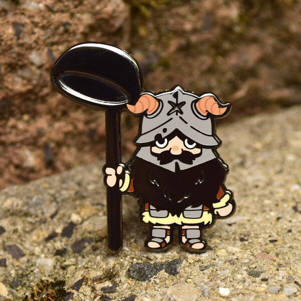 Senshi Dungeon Meshi Enamel Pin