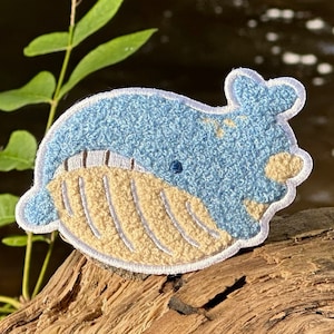 Wailord Chenille Embroidered Patch