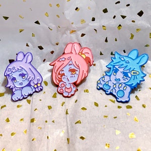 Bunny Girl Enamel Pins