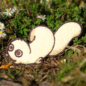 Brushbug Chenille Embroidered Patch
