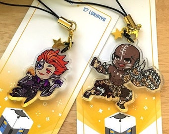 Overwatch Support Heroes Charms