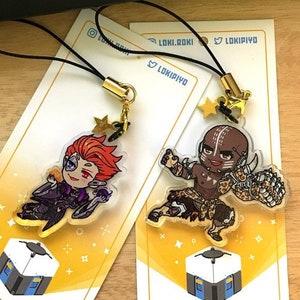 Overwatch Support Heroes Charms