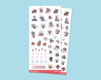 Promare Planner Sticker Sheet