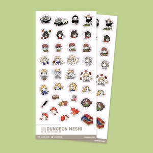 Dungeon Meshi Sticker Sheet