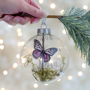 Unique Mothers Day gift | Butterfly gifts for Mom | Personalized ornaments