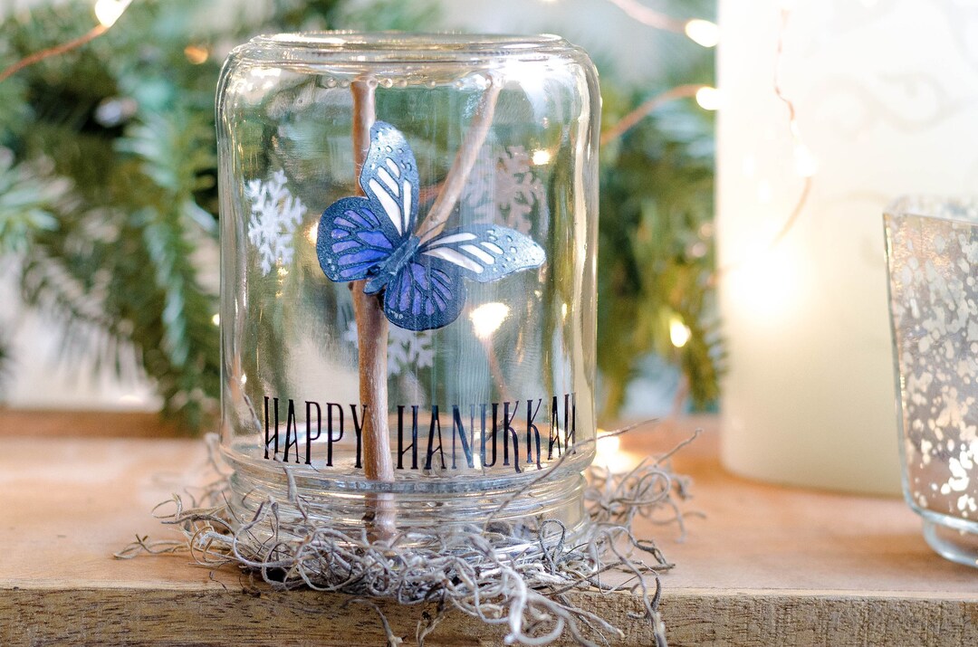 Happy Hanukkah Hanukkah Decorations Hanukkah Gift Hostess Chanukah Decor Gift for Her Jewish ...