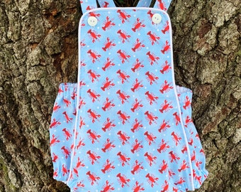 baby girl crawfish outfit