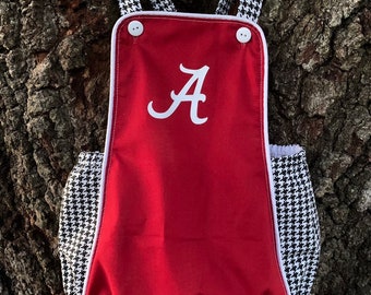 FREE SHIPPING! Vintage Style Baby Romper for Boy or Girl Inspired by Alabama, Houndstooth, Bama