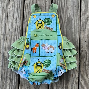 John deere baby romper sales