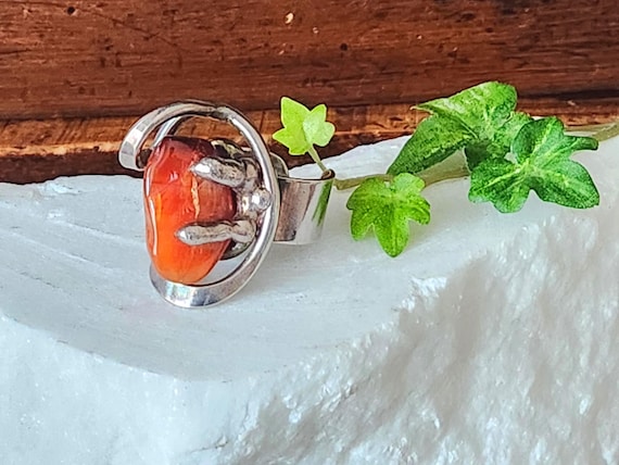 Boho Statement Ring Denmark, Size 7-7.5 - image 1