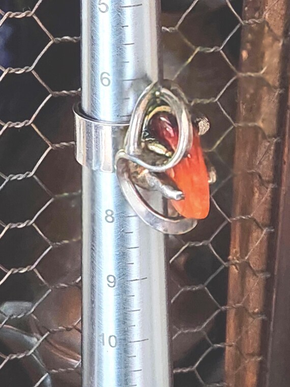 Boho Statement Ring Denmark, Size 7-7.5 - image 11