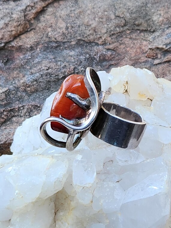 Boho Statement Ring Denmark, Size 7-7.5 - image 7