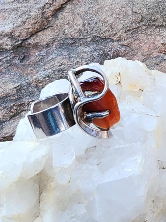 Boho Statement Ring Denmark, Size 7-7.5 - image 10