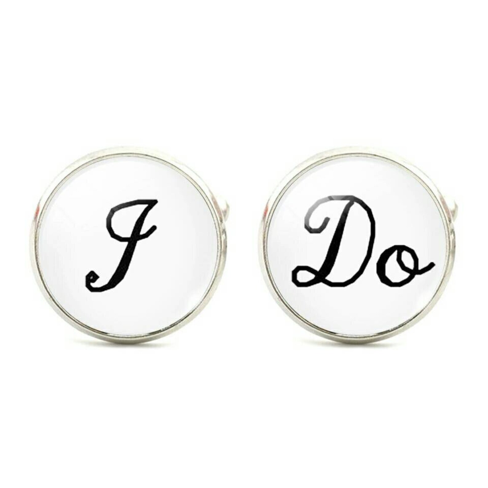 GROOM I DO Cuff Links Etsy